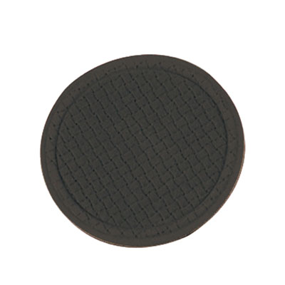 シンビ スエードコースター ＃330 丸 直径94mm 【ブラック】