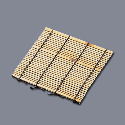 焼スダレ コースター 110×110mm【 アドキッチン 】
