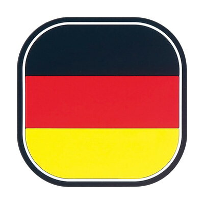 フラッグコースター（6枚入） 59223 90×90mm 【ドイツ】