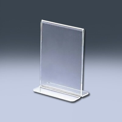 えいむ メニュー＆サンプルプライス T型タテ（両面） TP-A7 74×H110mm【 アドキッチン 】