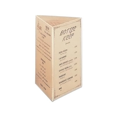 シンビ メニュースタンド KOK-4 100×H150mm【 アドキッチン 】