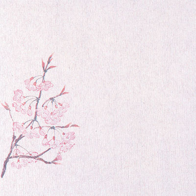 グルメ敷紙 5寸（100枚入）桜 150×150mm【 アドキッチン 】