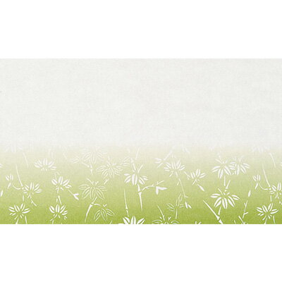 ミニ おてもとまっと華かすみ（100枚入） 竹笹 MOK-03 260×130mm( キッチンブランチ )