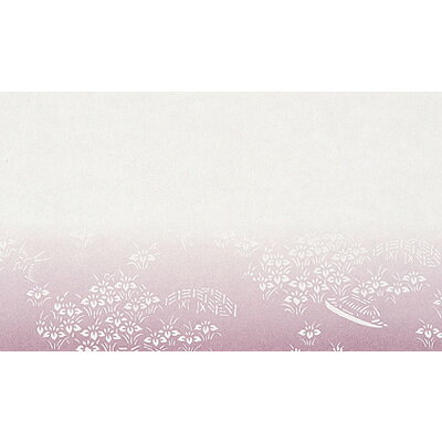 【仕様】 メーカー品番：MOK-06 縦×横：260×130mm 高級和紙に季節感あふれる模様を施した、彩り華やかなミニおてもとまっとです。 お品書きなど、幅広くお使い頂けます。 ミニ おてもとまっと 華かすみ(100枚入) 無蛍光和紙を使用しております。