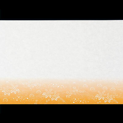 尺三まっと 華かすみ（100枚入）花鳥 SAK-02 390×264mm( キッチンブランチ )