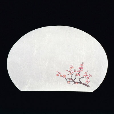 尺3半月四季懐石まっと（50枚入） 梅（1月～3月） 370×335mm( キッチンブランチ )