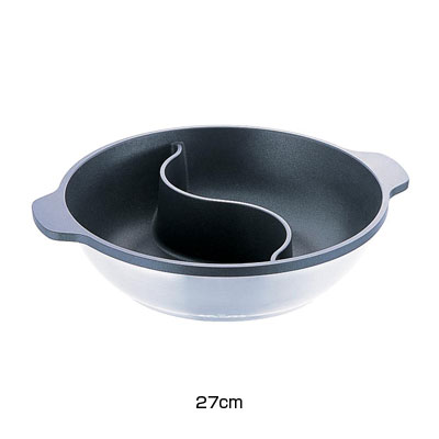 TKG 電磁 味めぐり 2槽式 （ノンステック加工） 27cm【 アドキッチン 】