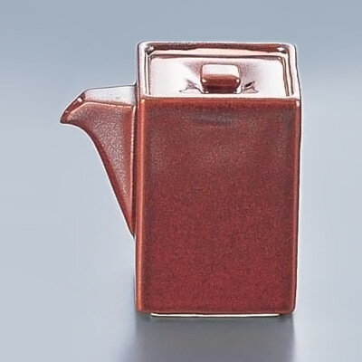 柿釉 スタック角ダシ入 T03-183 小 300c.c.【 アドキッチン 】