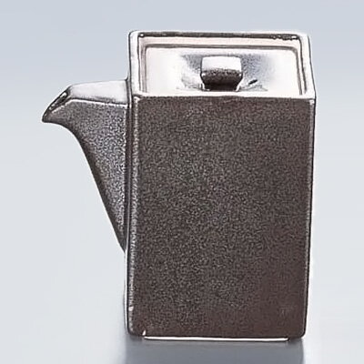 いぶし黒 スタック角ダシ入 T03-189 小 300c.c.【 アドキッチン 】