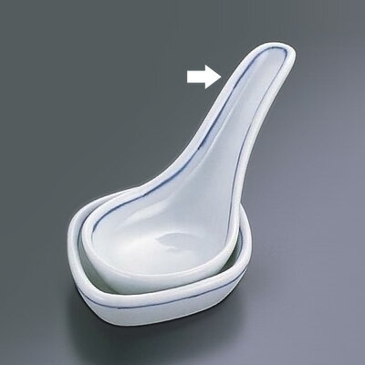 一本線レンゲ T05-73 125×53mm【 アドキッチン 】