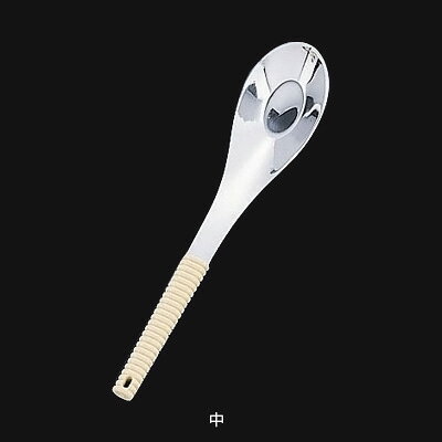 【仕様】 規格：中 カラー：アイボリー 間口×全長：38×185mm 材質:18-8ステンレス、66ナイロン(耐熱温度180℃)