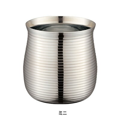 UK ステンレス ガラ入れ（ライン入り） 0360 0380 ミニ 0.45L【 アドキッチン 】