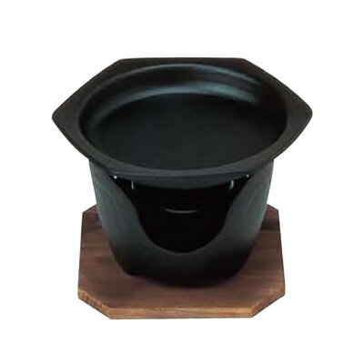 【仕様】 (皿)外径×高さ：150×21mm (コンロ)外径×高さ：120×85mm 質量：1.4kg