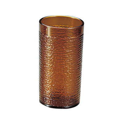 キャンブロ ペブルド アイス タンブラー PI16 480c.c. 【アンバー】