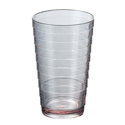 ポリカーボネート ループタンブラー 8オンス 【ブラウン】