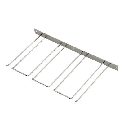 グラスフレーム 壁掛型 4連 18-8 400×233×H30mm【 アドキッチン 】