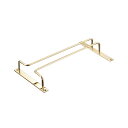グラスフレーム 1連 24金メッキ 130×240×H43mm【 アドキッチン 】(3)