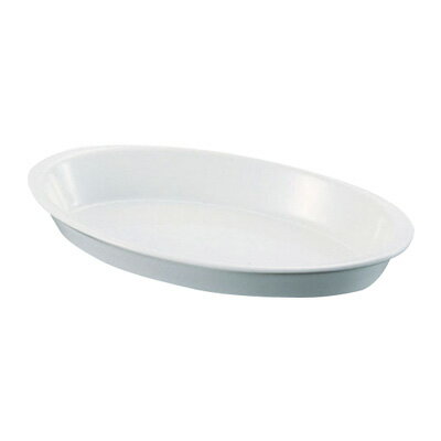 シェーンバルド オーバルグラタン皿 （ツバ付） 1011-26W 238×133×H30mm 【白】