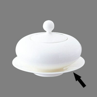 エチュード シュガーポットソーサー ET0305 直径124mm【 アドキッチン 】