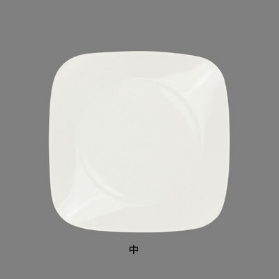 コレール ウインターフロスト ホワイト スクエア皿 中 J2211-N 225×225mm【 アドキッチン 】