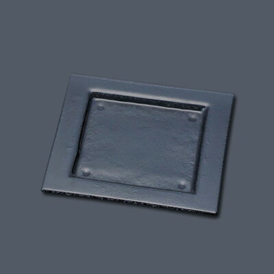 タイガーグラス スクエアプレート 240 162-192-00 240×240×H20mm 【グレー】