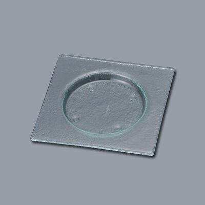 タイガーグラス スクエアプレート 203 163-192-03 203×203×H20mm 【クリア】