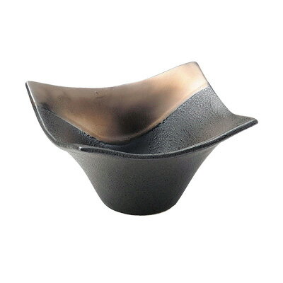 奏 角小鉢 11cm 【ゴールドブラック】