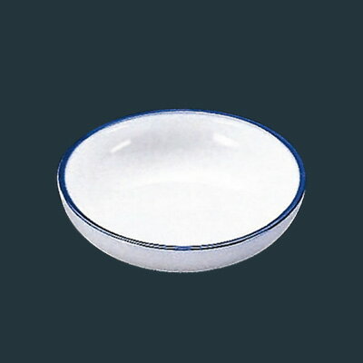 口紺（厚口）3.0丸皿 T03-246 直径90×H30mm【 アドキッチン 】