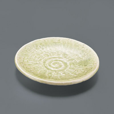 ヒワ貫入5.0丸皿 T03-114 直径155×H20mm【 アドキッチン 】