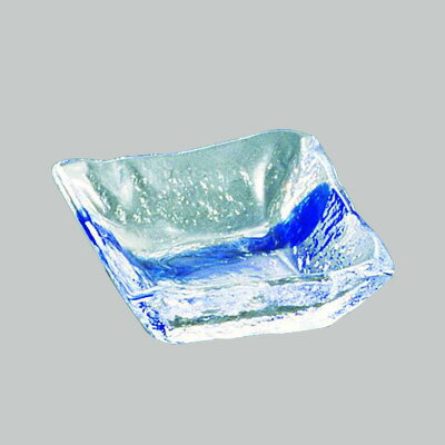 硝子和食器 一筆6 角鉢（小） 105×105×H35mm【 アドキッチン 】