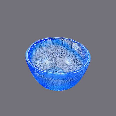 ガラス製 タレ鉢 SA153-1BL 直径87×H50mm【 アドキッチン 】