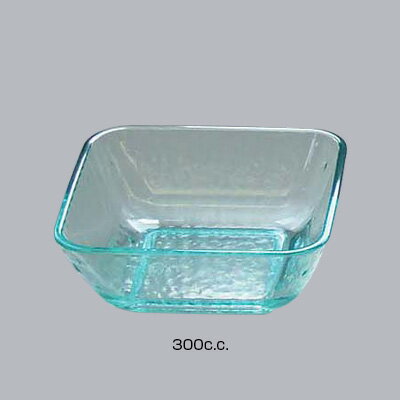 リップル 角小鉢 KB-120 300c.c. 【グリーン】