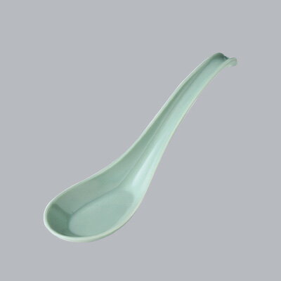 C-71 メラミン チャーハンレンゲ 全長160mm 【青磁】