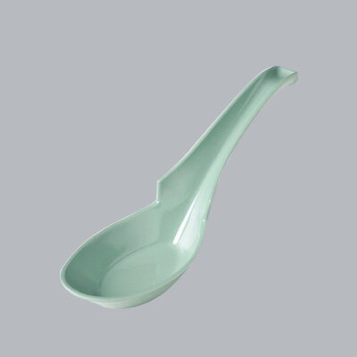 C-74 メラミン ラーメンレンゲ 全長160mm 【青磁】