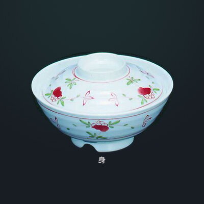 メラミン 赤絵 丼（小）AK-18A 身 500c.c.