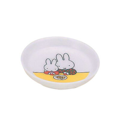 メラミンお子様食器 ミッフィー M-8C 小皿ミッフィー 直径94×H20mm