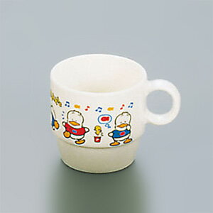 メラミンお子様食器 アヒルのペックル カップ 200c.c.
