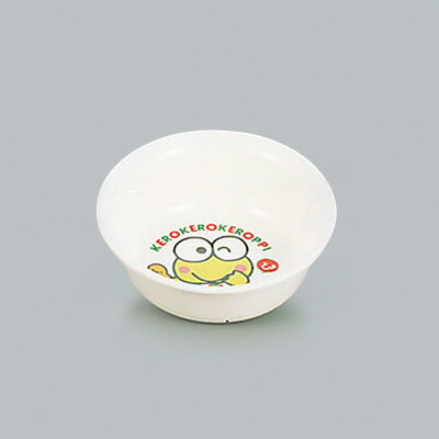 メラミンお子様食器 ケロケロ・ケロッピー フルーツ皿 直径127×H43mm