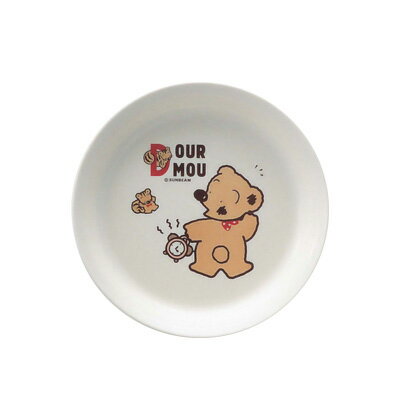 メラミンお子様食器 デュールムー おやつ皿 MC-34-DM 直径160×H23mm