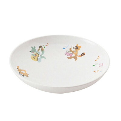 メラミンお子様食器 プチまる 2705-PM 14cm平皿 140×H31mm