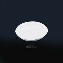 メラミン 和皿 No.43 給食用B-1 (5.5寸) 【白】