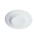 ポリプロピレン食器 スープ皿 No.1716W 直径225×H35mm 【白】