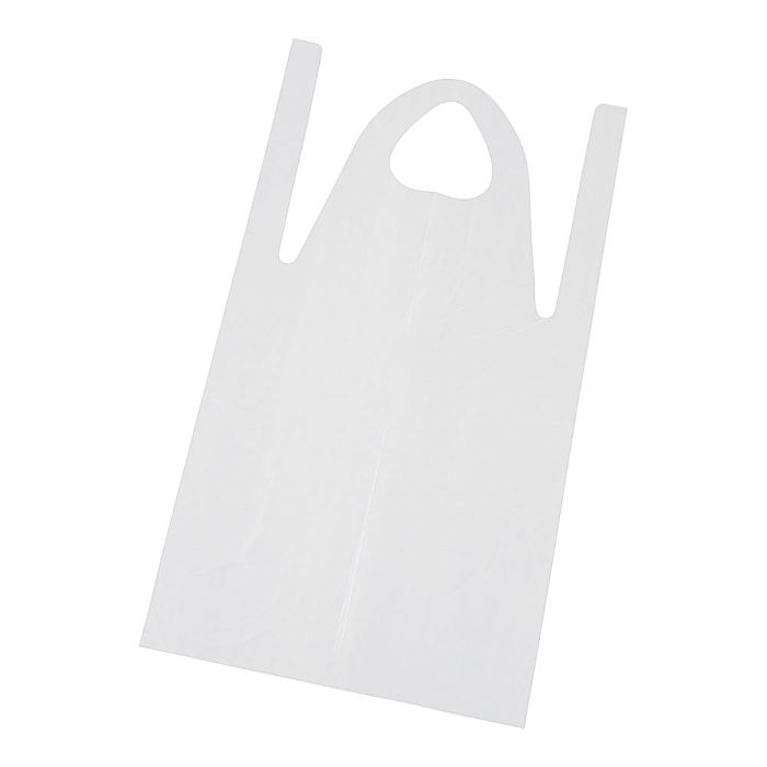 丸善化工 ローコスエプロン ロング(50枚入) BA-2 ホワイト