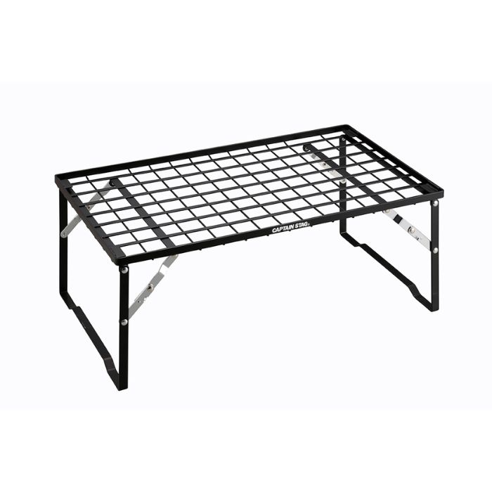 パール金属 CPスタッグスタッキングラックUL-4001 ラック スチールラック 棚 収納棚 テーブル デスク 収納 家具 アウトドア キャンプ バーベキュー BBQ