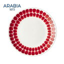 アラビア arabia 24h トゥオキオ 100764 プレート20cm レッド 並行輸入品 食器 皿 北欧 Tuokio ARABIA お皿 皿 洋食器 プレゼント 赤 贈り物