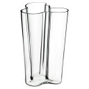 イッタラ アルヴァ・アアルト 1007154 コレクション ベース 251mm クリア【並行輸入品】iittala Alvar Aalto フラワーベース 花瓶 送料無料