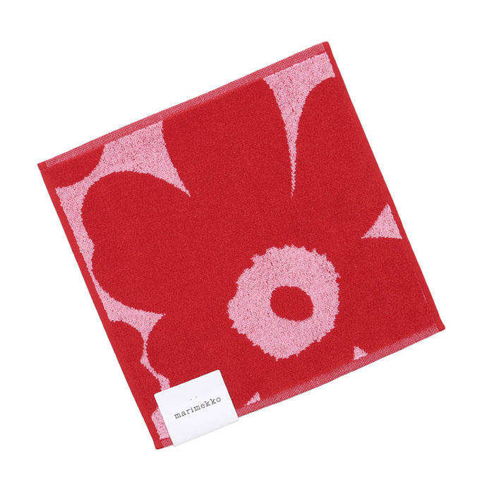 マリメッコ ウニッコ 71203-331 ミニタオル 30x30cm ピンク【並行輸入品】marimekko UNIKKO ハンドタオル ハンカチ