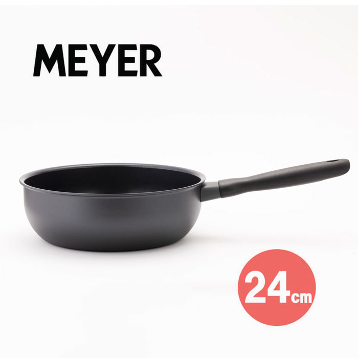 マイヤー ミッドナイト シェフズパン24cm MNH-CP24 Midnight Frying Pan IH対応 硬質アルマイト加工のサムネイル
