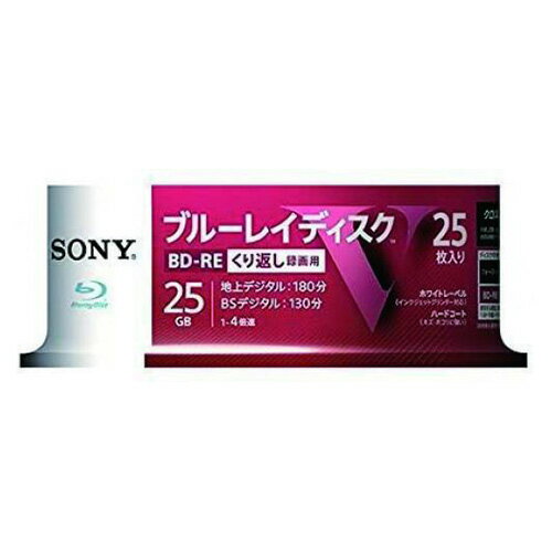 SONY ビデオ用 BD-R 25枚 スピンドル 25BNE1VLPP2