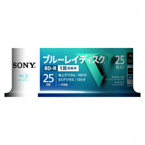 SONY ビデオ用 BD-R 25枚 スピンドル 25BNR1VLPP4